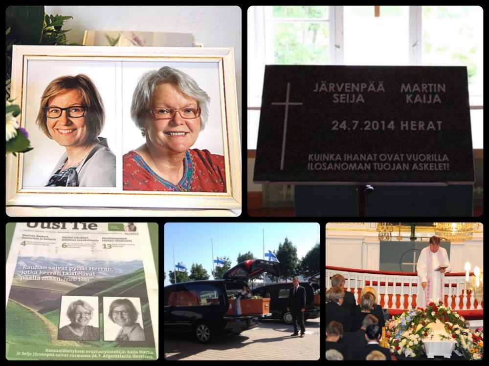 Kaija Martin ja Seija Järvenpää